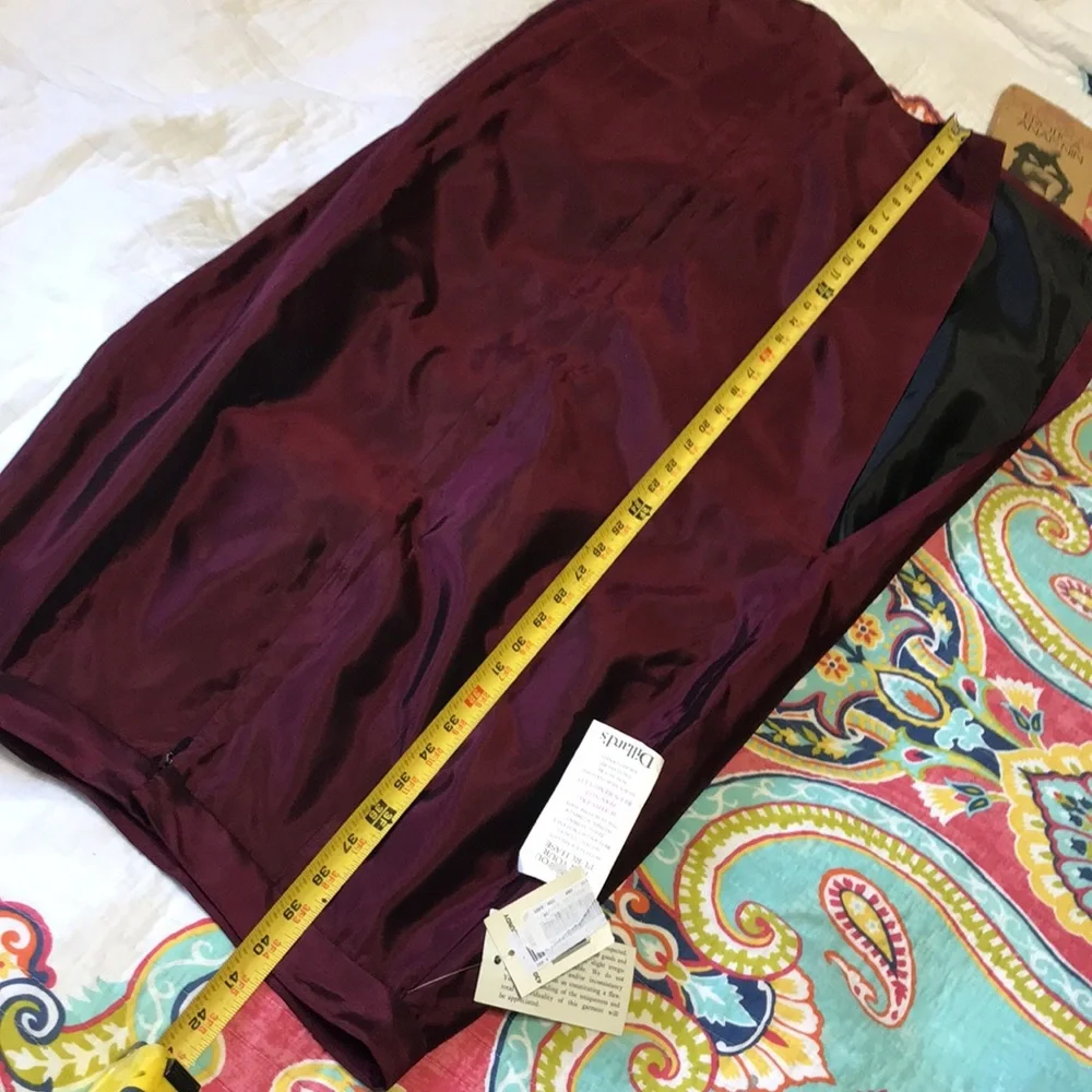 JR nights by Caliendo satin maxi skirt